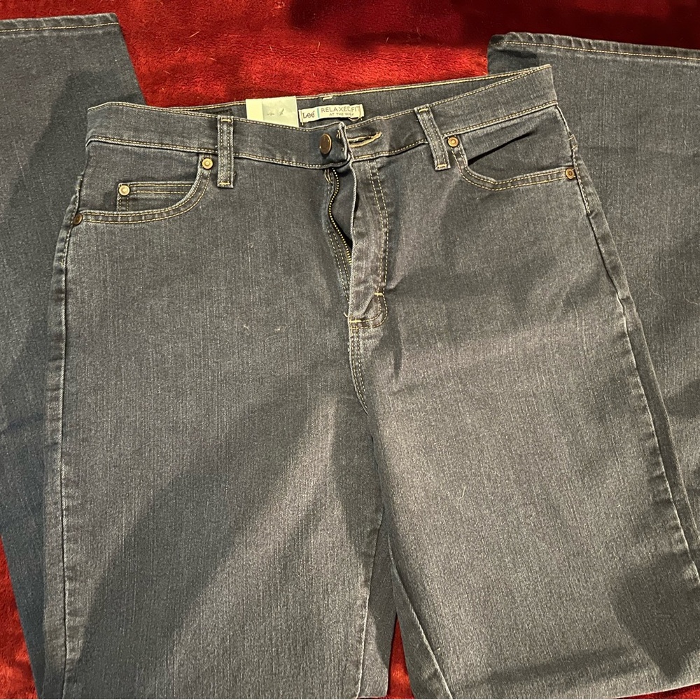 Lee Straight Leg Relaxed Fit Jeans